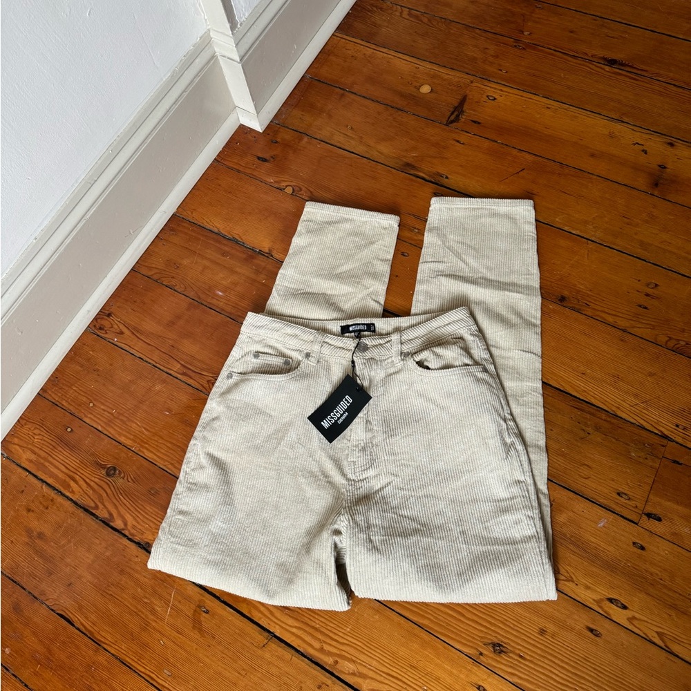 Missguided NWT Wrath Straight Leg Jean Cord